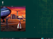 Xfce Jogando KOF 99 com PCSXR no openSUSE